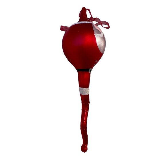 Santa Hand Painted Holiday Christmas Ornament Decor - Picture 6 of 7